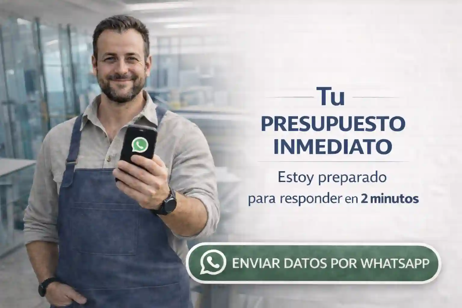 Presupuesto por WhatsApp